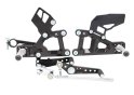PP-Fußrastenanlage Daytona 675R 2013-2016 PP-Fußrastenanlage Daytona 675R 2013-2016
